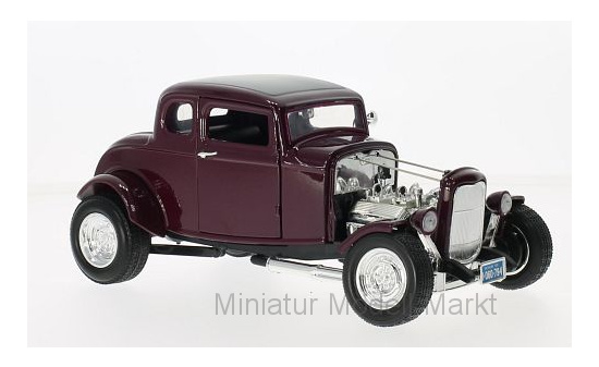 Motormax MOM73172PURPLE Ford Hot Rod - lila (Metallic) 1:18