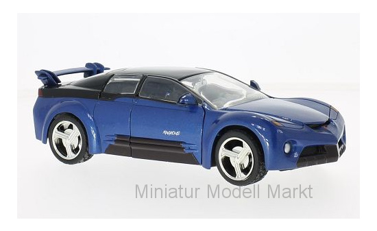 Motormax MOM73258MET.-BLUE Pontiac Rangeous - blau (Metallic) , schwarz - Vorbestellung 1:24