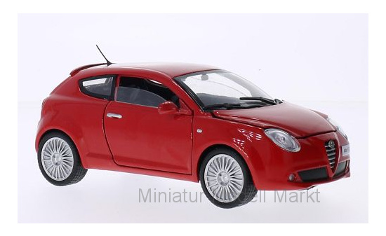 Motormax MOM73371RED Alfa Romeo MiTo - rot - Vorbestellung 1:24