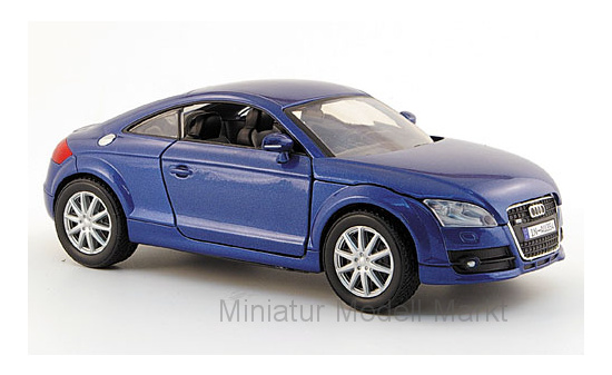 Motormax MOM73340MET.-BLUE Audi TT Coupe - blau (Metallic) - Vorbestellung 1:24