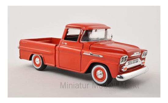 Motormax MOM79311RED Chevrolet Apache Fleetside Pick Up - rot 1:24