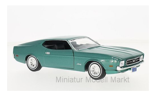 Motormax MOM73327MET.-GREEN Ford Mustang Sportsroof - grün (Metallic) - Vorbestellung 1:24