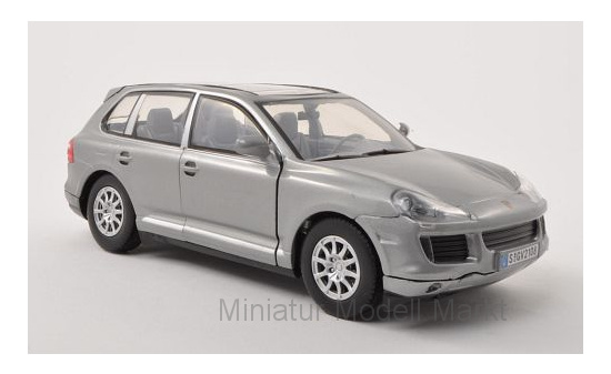 Motormax MOM73344MET.-GREY Porsche Cayenne (9PA) - grau (Metallic) 1:24