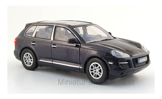 Motormax MOM73345BLACK Porsche Cayenne - schwarz (Metallic) - Vorbestellung 1:24