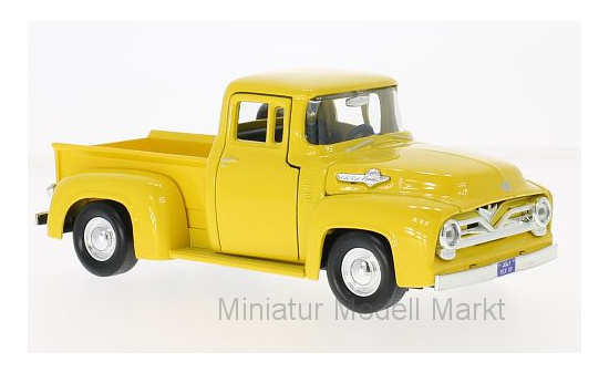 Motormax MOM79341YELLOW Ford F-100 Pick Up - gelb 1:24