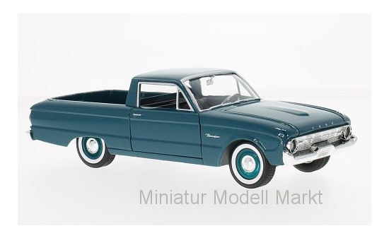 Motormax MOM79321TURQUOISE Ford Ranchero - dunkeltürkis - Vorbestellung 1:24