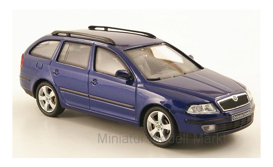 Abrex ABR143AB-002K Skoda Octavia Combi - blau (Metallic) 1:43