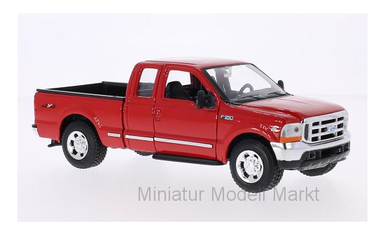 Welly WEL22081RED Ford F-350 XLT Super Duty - rot - Vorbestellung 1:24