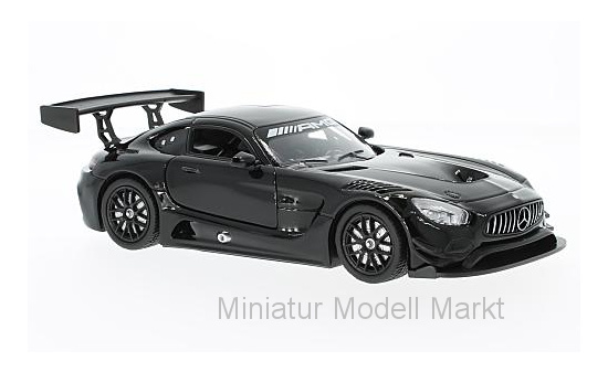 Motormax MOM73386BLACK Mercedes AMG GT3 - schwarz - Vorbestellung 1:24