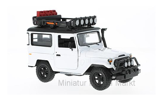 Motormax MOM79137WHITE Toyota FJ40 - weiss - Vorbestellung 1:24