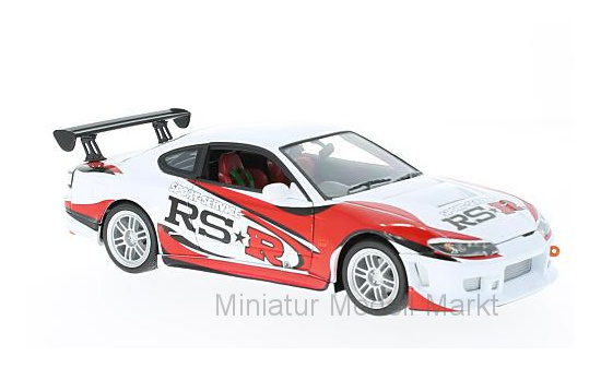 Welly WEL22485S-WHITE Nissan Silvia S15 RS-R - weiss , Dekor - Vorbestellung 1:24