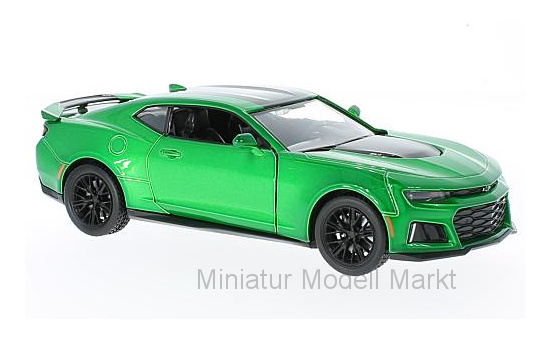 Motormax MOM79351GREEN Chevrolet Camaro ZL1 - grün (Metallic) - Vorbestellung 1:24