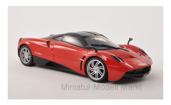 Motormax MOM79160RED Pagani Huayra - rot , schwarz - Vorbestellung 1:18