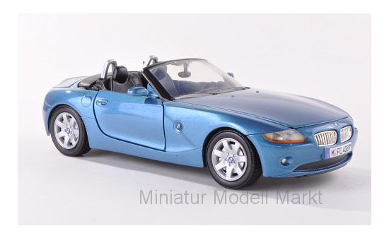 Motormax MOM73269MET.-BLUE BMW Z4 (E85) - blau (Metallic) - Vorbestellung 1:24