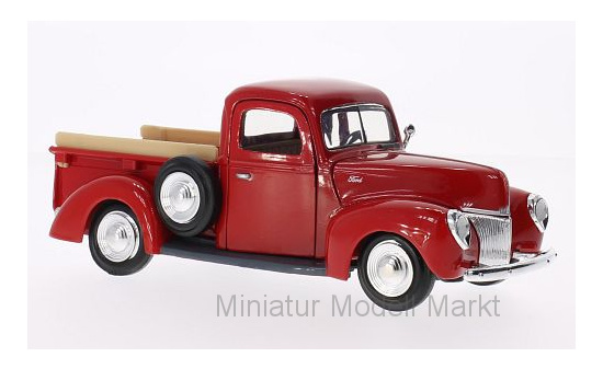 Motormax MOM73234RED Ford Pick Up - rot - Vorbestellung 1:24