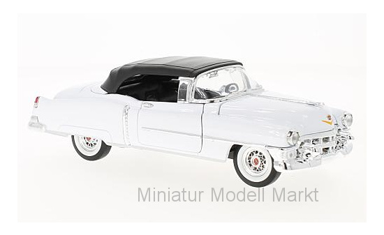 Welly WEL22414H-WHITE Cadillac Eldorado - weiss , schwarz - Vorbestellung 1:24