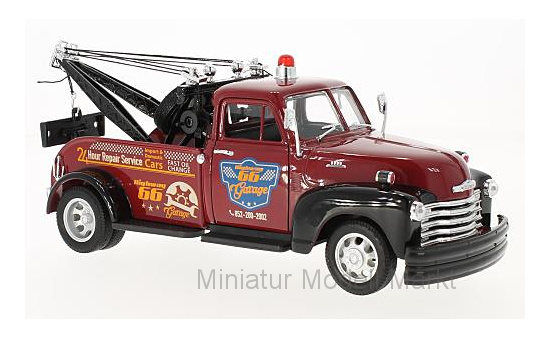 Welly WEL22086W-RED Chevrolet 3800 - dunkelrot , schwarz - Vorbestellung 1:24