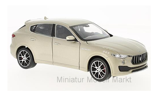 Welly WEL24078W-GOLD Maserati Levante - beige (Metallic) - Vorbestellung 1:24