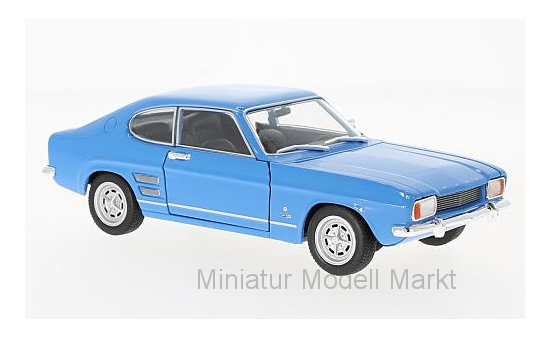 Welly WEL24069BLUE Ford Capri I 1600 GT XLR - blau - Vorbestellung 1:24