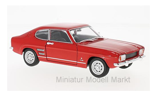 Welly WEL24069RED Ford Capri I 1600 GT XLR - rot - Vorbestellung 1:24