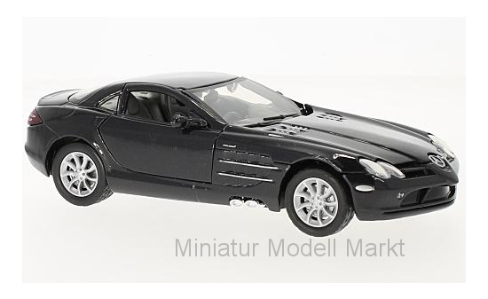 Motormax MOM73306BLACK Mercedes SLR McLaren - schwarz - Vorbestellung 1:24