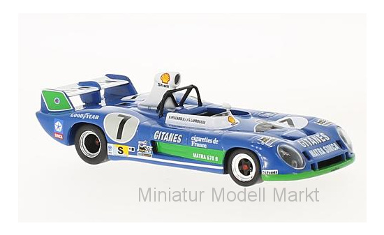 IXO IXOLM1974 Matra 670 B - 24h Le Mans - H.Pescarolo - G.Larrousse 1:43