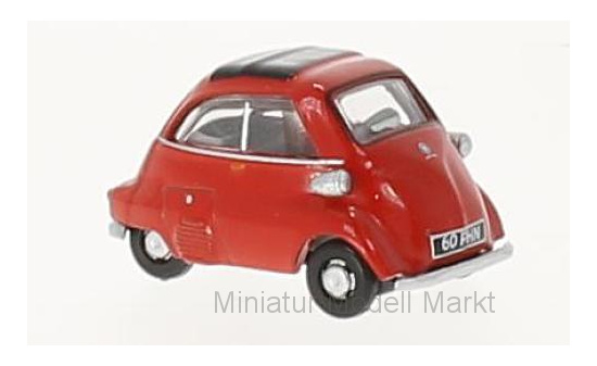 Oxford OXF76IS001 BMW Isetta - rot - Vorbestellung 1:76