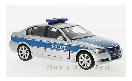 Welly WEL22465BP BMW 330I - Polizei - Vorbestellung 1:24