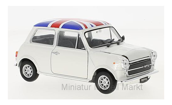 Welly WEL22496UK Mini Cooper 1300 - weiss - Vorbestellung 1:24