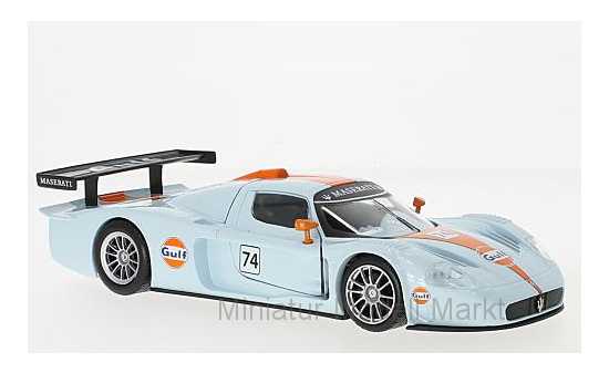 Motormax MOM79643 Maserati MC12 Corsa - Gulf - Vorbestellung 1:24