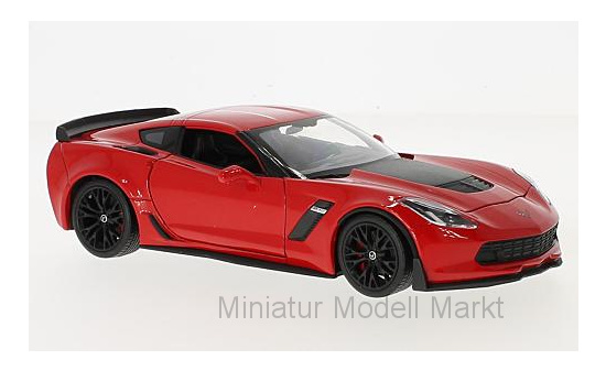 Welly WEL24085RED Chevrolet Corvette Z06 - rot 1:24