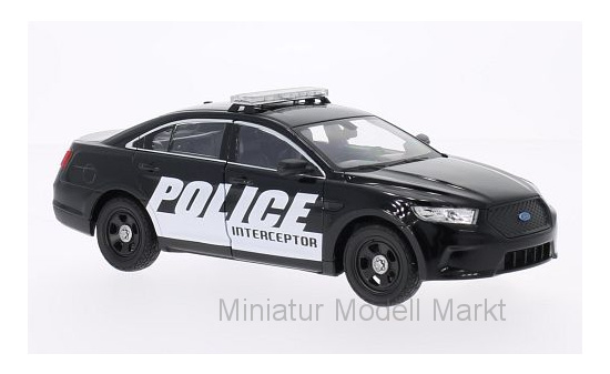 Welly WEL24045-BLACK Ford Interceptor - Police - Vorbestellung 1:24