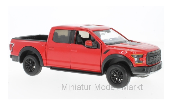 Motormax MOM79344RED Ford F-150 Raptor - rot - Vorbestellung 1:24