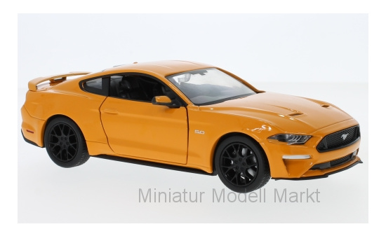 Motormax MOM79352ORANGE Ford Mustang GT - orange - Vorbestellung 1:24