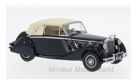 Oxford OXF43JAG5003 Jaguar MK V - dunkelblau , beige - Vorbestellung 1:43