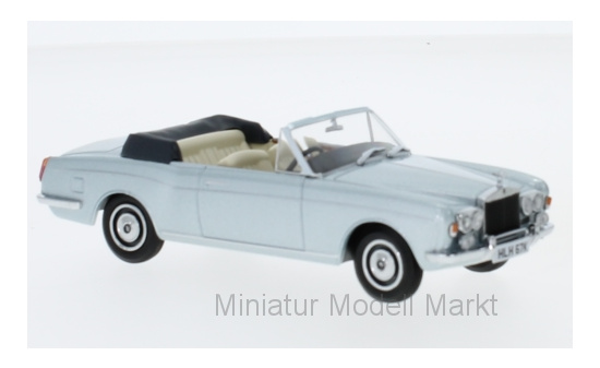 Oxford OXF43RRC003 Rolls Royce Corniche Convertible - hellblau (Metallic) - Vorbestellung 1:43