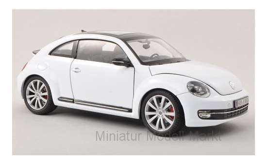 Welly WEL24032WHITE VW Beetle - weiss - Vorbestellung 1:24