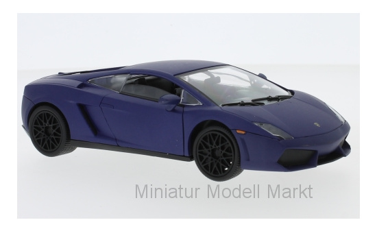 Motormax MOM79504 Lamborghini Gallardo LP 560-4 - blau (Matt) - Vorbestellung 1:24