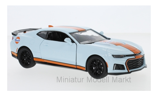 Motormax MOM79656 Chevrolet Camaro ZL1 - Gulf - Vorbestellung 1:24