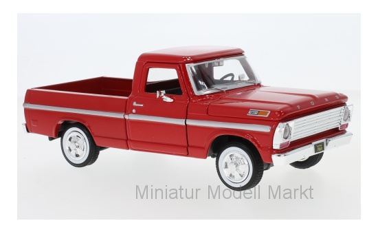 Motormax MOM79315RED Ford F-100 - rot - Vorbestellung 1:24