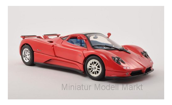 Motormax MOM73147RED Pagani Zonda C12 - rot - Vorbestellung 1:18