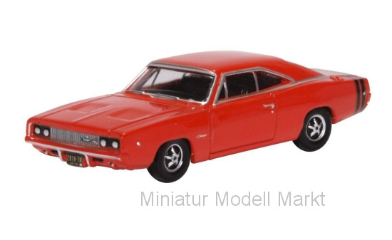 Oxford OXF87DC68001 Dodge Charger - rot 1:87