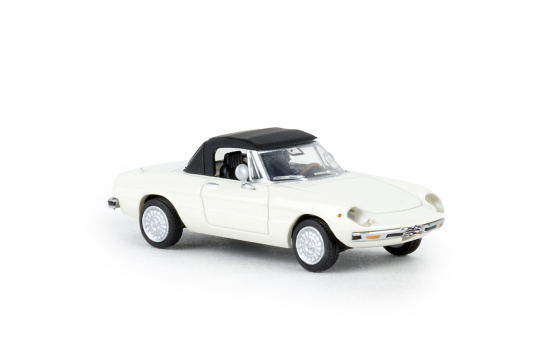 Brekina BRE29605 Alfa Romeo Spider - weiss 1:87