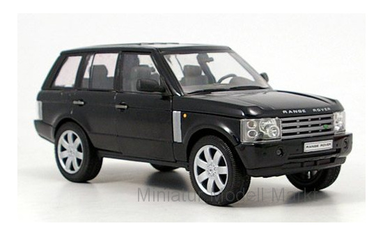 Welly WEL22415sw Land Rover Range Rover, schwarz - Vorbestellung 1:24