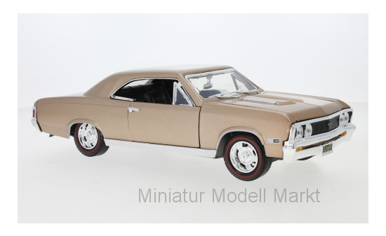 Motormax MOM73104BROWN Chevrolet Chevelle SS 396 - hellbraun (Metallic) - Vorbestellung 1:18