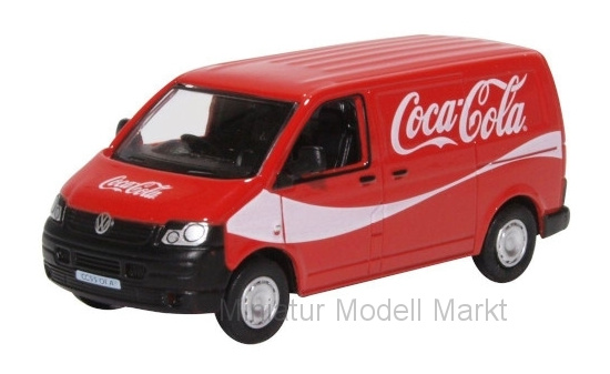 Oxford OXF76T5V003CC VW T5 Van - Coca-Cola 1:76
