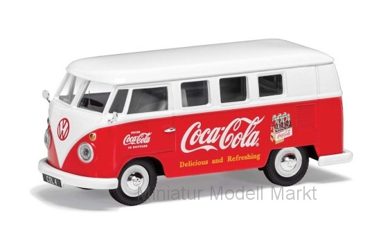 Corgi COCCC02732 VW T1 - rot , weiss - Coca Cola 1:43