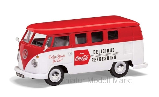 Corgi COCCC02733 VW T1 - rot , weiss - Coca Cola 1:43