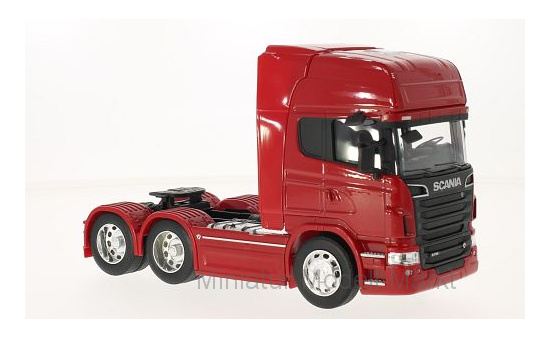 Welly WEL32670L-RED Scania R730 V8 (6x4) - rot 1:32