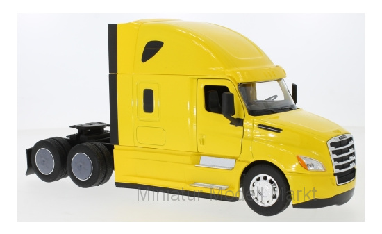 Welly WEL32695-Yellow Freightliner Cascadia - gelb - Vorbestellung 1:32